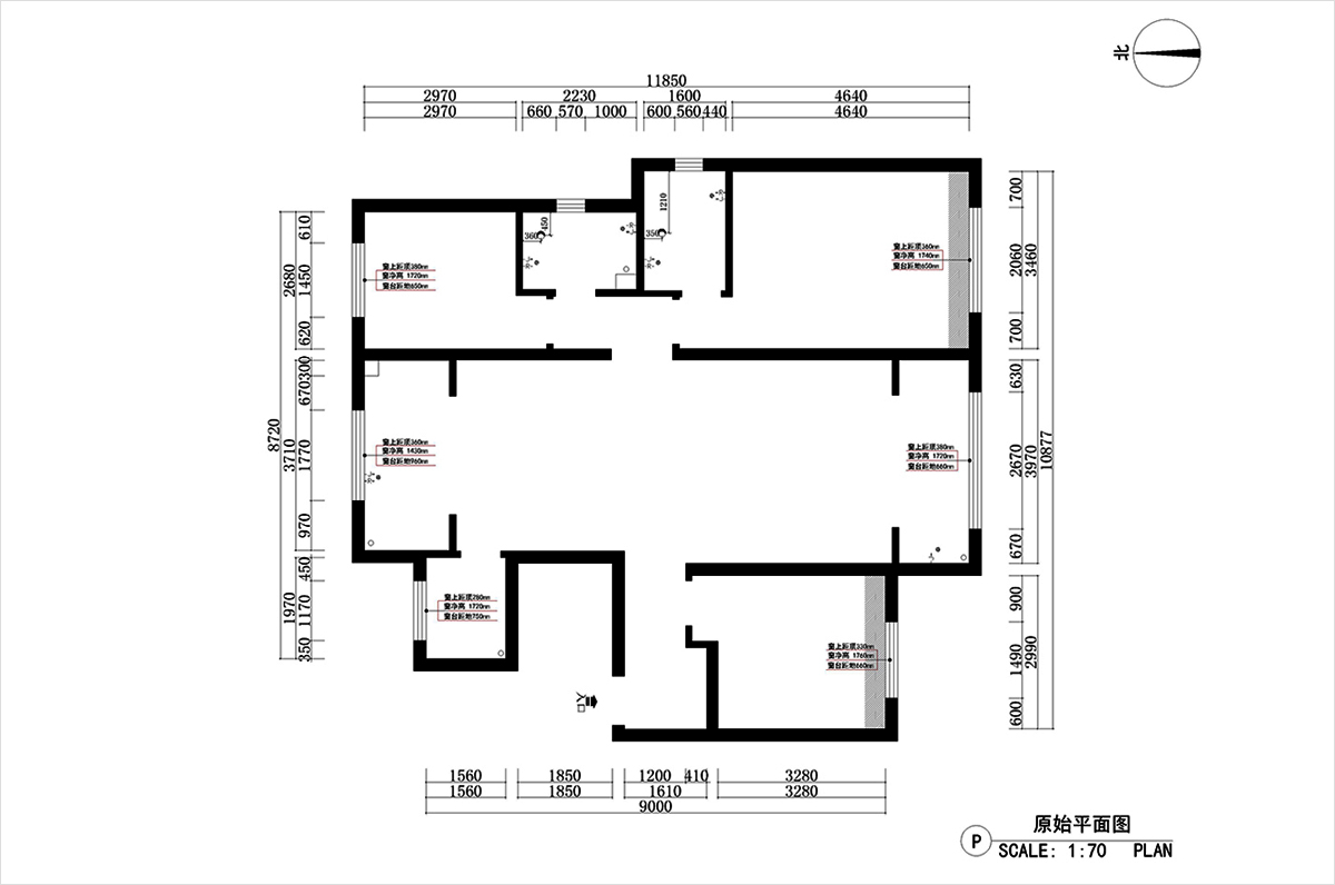 原始結(jié)構(gòu)圖